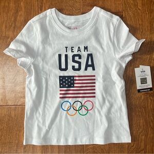 NEW WITH TAGS Toddler Girls Old Navy Team USA Olympics T-Shirt - 3T